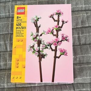 LEGO Cherry Blossom Set with Pink and Brown